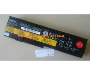 IBM LENOVO  Battery แบตเตอรี่ Thinkpad X200 X201 X200S X201S X201I